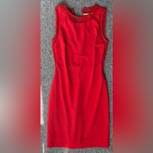 Gianni Bini Red Sleeveless Mini Dress